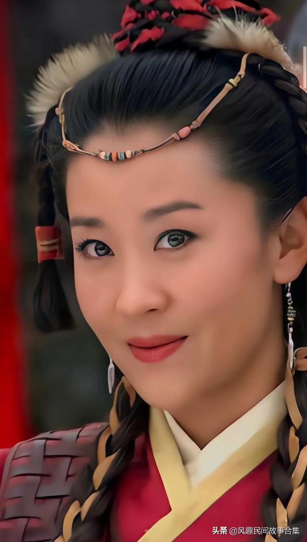 演員苗圃，飾演穆桂英，電視劇穆桂英掛帥古裝劇