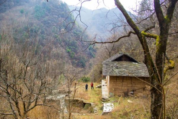 三面是山,一面是壁,秦嶺山窪窪裡的這棟老房子,太適合租來隱居 三面是山,一面是壁,秦嶺山窪窪裡的這棟老房子,太適合租來隱居