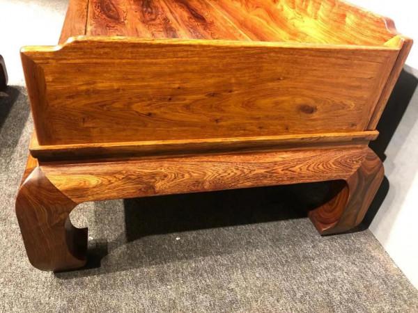 精品黃花梨獨板床