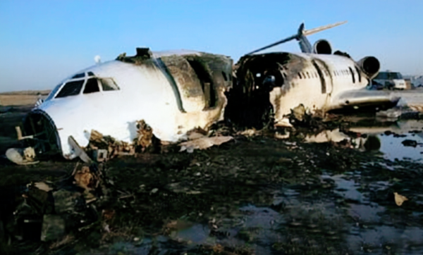 1953年，蘇聯一架客機被美軍擊落，索賠180萬美元無果，以牙還牙