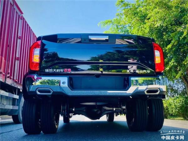 460N·m扭矩+後雙胎設計 福田大將軍柴油8AT特別版曝光 460N·m扭矩+後雙胎設計 福田大將軍柴油8AT特別版曝光