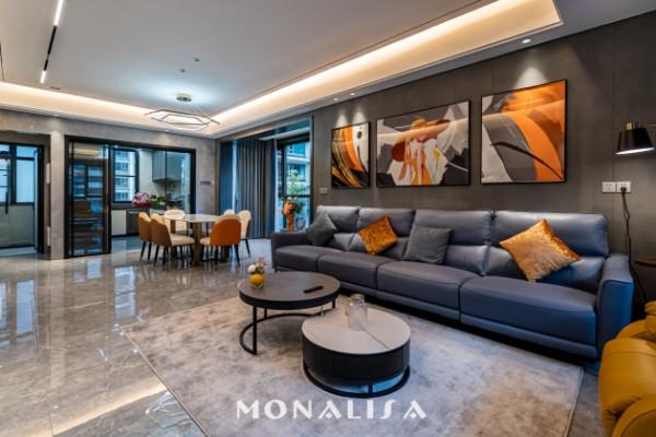 蒙娜麗莎瓷磚|現代輕奢三層疊墅,三代人獨立自由的家 蒙娜麗莎瓷磚|現代輕奢三層疊墅,三代人獨立自由的家