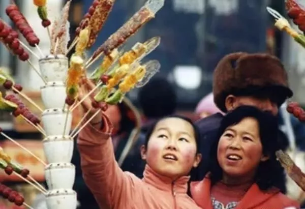 農村趕大集老照片