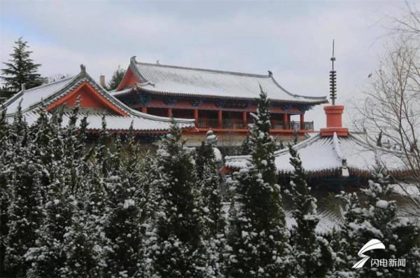 雪花一落，威海赤山就美成了故宮