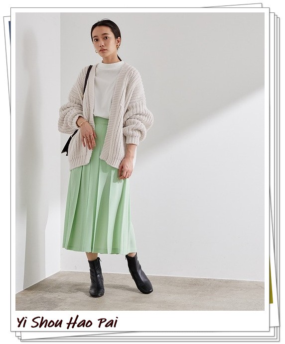 白色開衫的秋季輕熟風搭配示範!3種長度24例穿搭look分享 白色開衫的秋季輕熟風搭配示範!3種長度24例穿搭look分享