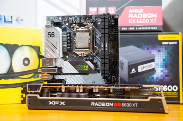 11代最後的倔強：七彩虹B560I+XFX RX 6600XT 裝機分享