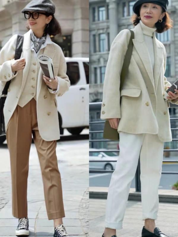 論“一衣多穿”就服三木母女，利用好這些秋款，輕鬆穿出優雅時尚