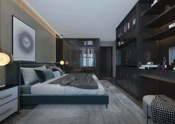 設計效果|140平米現代輕奢 質感十足的時代雅居 超有範 設計效果|140平米現代輕奢 質感十足的時代雅居 超有範