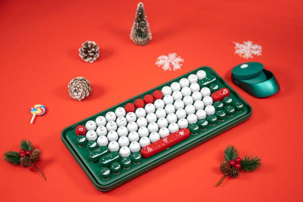 可愛外形，ralemo綠野星蹤版無線滑鼠鍵盤套裝評測