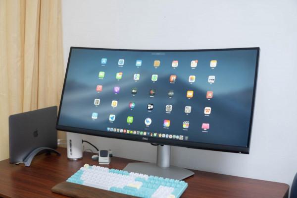 34寸曲面帶魚屏帶來的桌面新升級，戴爾S3422DW高顏值更好用