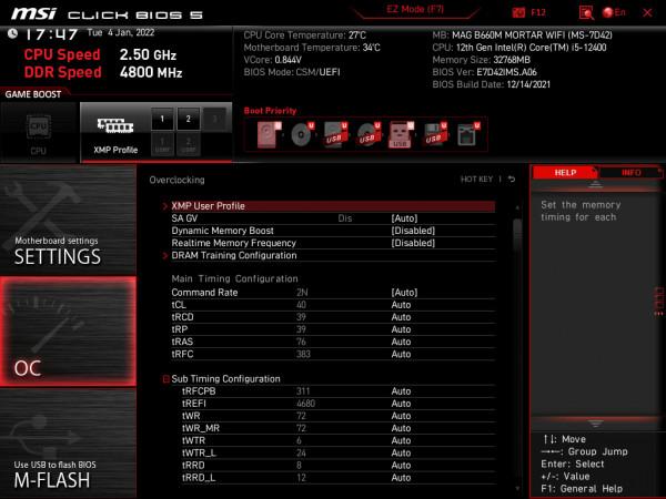 微星MAG B660M MORTAR WIFI主機板評測:12代非K主流價效比之選 微星MAG B660M MORTAR WIFI主機板評測:12代非K主流價效比之選