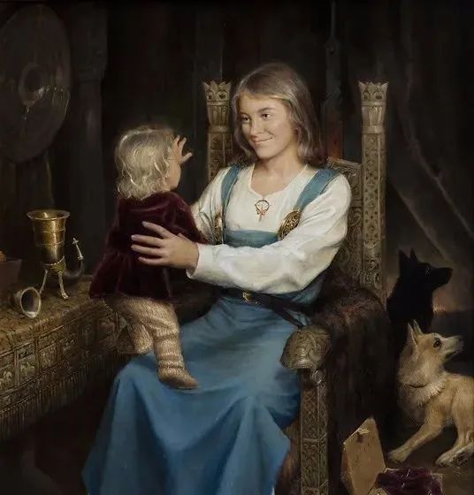 畫家Terje Adler Mørk寫實油畫人物作品,復古藝術元素的美麗 畫家Terje Adler Mørk寫實油畫人物作品,復古藝術元素的美麗