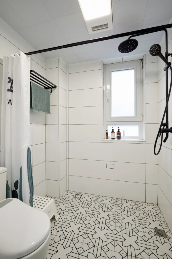 拆掉客廳改兩居，46㎡墨綠小家更高階，愛了