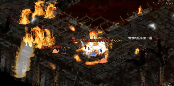 暗黑2之看我大威天龍，娛樂至死的火法玩法，大加強的九頭海蛇