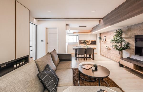 E裝平臺｜40 年鐵皮屋改造，新竹 23 坪北歐陽光宅