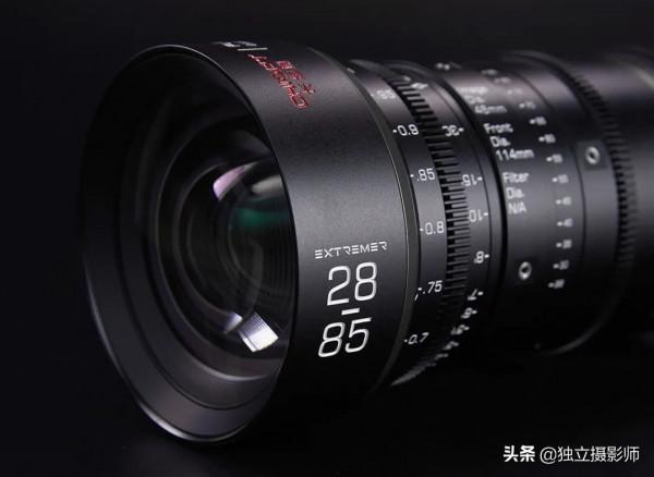 國產光學CHIOPT正式釋出28-85MM&sol;T3&period;2 電影鏡頭