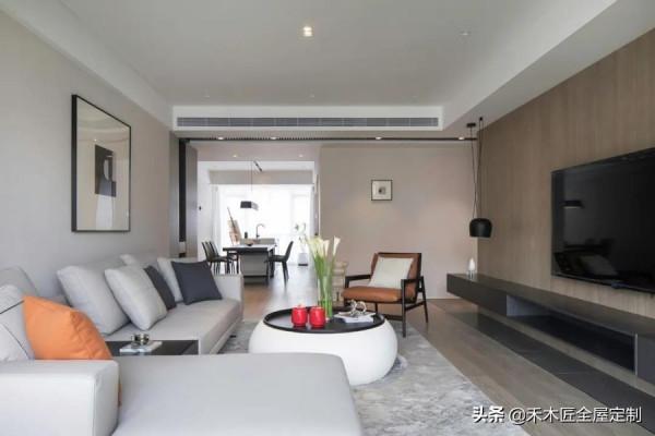 145㎡都市理想居所，清爽大方、極盡現代簡約之美