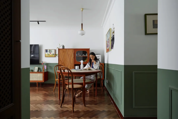 73㎡另類法式豪宅:廚房可以看電視,馬桶上面能洗手? 73㎡另類法式豪宅:廚房可以看電視,馬桶上面能洗手?