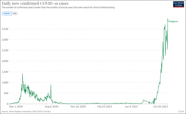單日確診3862例死亡18例，新加坡“共存”實驗危矣