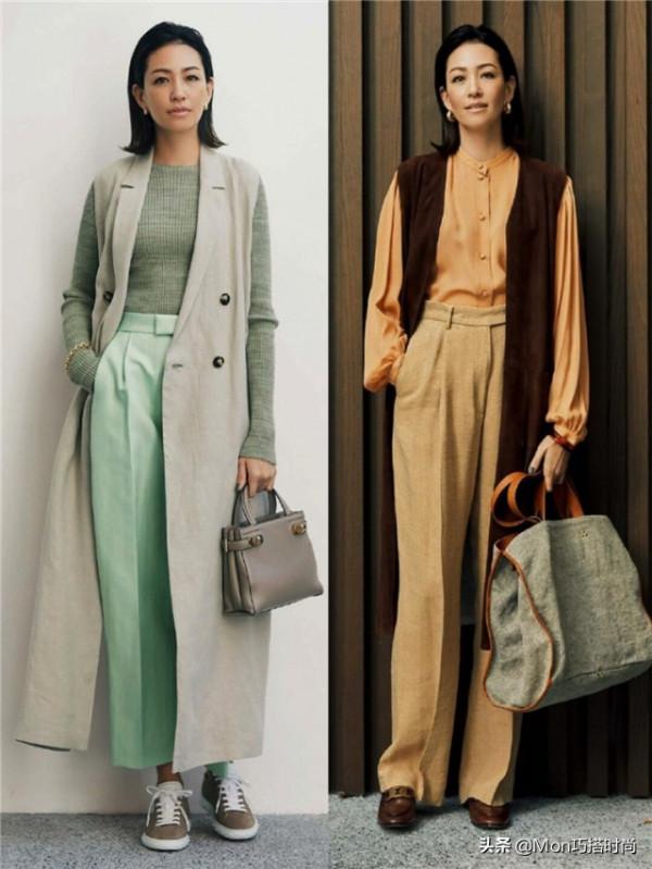 50歲女人別總穿運動鞋，學學日本主婦的這種穿搭，減齡又顯氣質