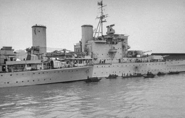 1949年渡江戰役前夕,英艦闖入長江,解放軍果斷炮擊 1949年渡江戰役前夕,英艦闖入長江,解放軍果斷炮擊