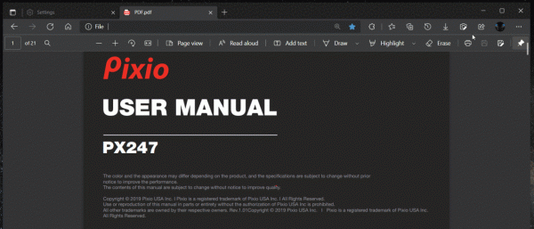 Microsoft Edge中的網頁擷取工具現在也適用於PDF檔案