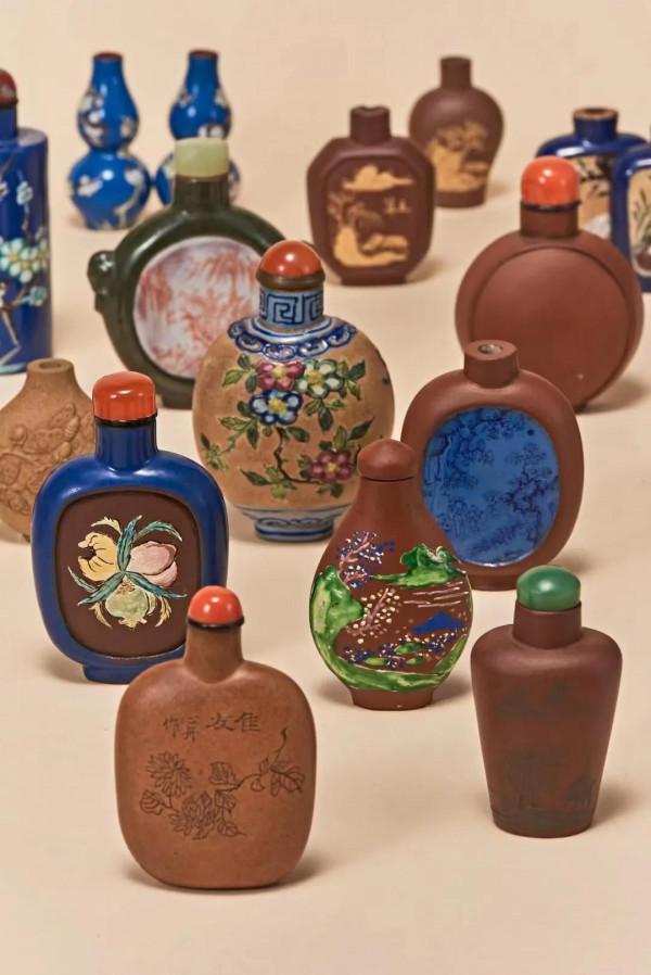 匯聚何心舟、王東石等名家精品，紫砂胎鼻菸壺首次集中亮相拍賣