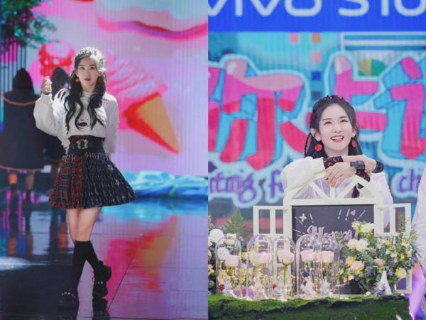 辣媽謝娜產後狀態真不賴,穿上拼接百褶裙少女感滿滿,看著太減齡 辣媽謝娜產後狀態真不賴,穿上拼接百褶裙少女感滿滿,看著太減齡