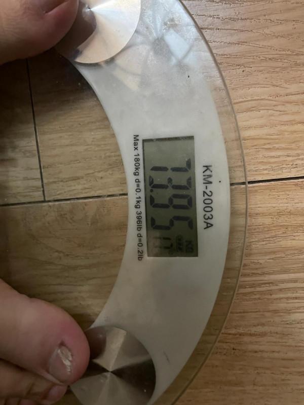 2月15日體重記錄