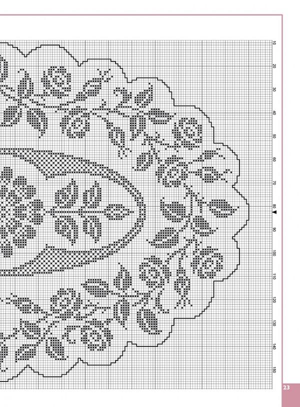 2款橢圓形玫瑰花網格桌布