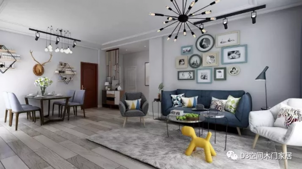 D3空間小課堂：小戶型北歐風，用少預算“裝”出高階感