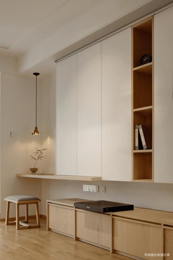 無電視、無主燈,全屋收納,我不信這個原木禪意之家只有89㎡ 無電視、無主燈,全屋收納,我不信這個原木禪意之家只有89㎡