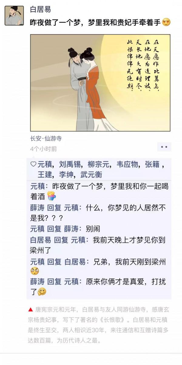 漫畫—《穿越大唐的朋友圈》