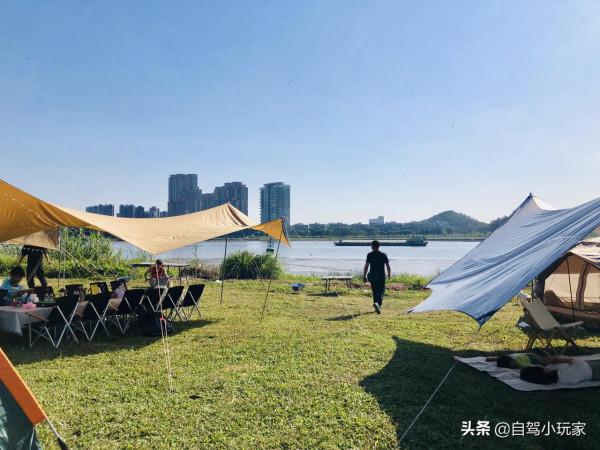 終於找到了！藏在廣州市區最舒服的露營天堂，沒想到不用花一分錢