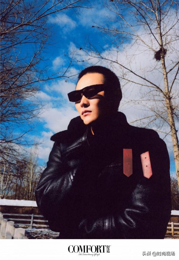 國際超模李振釋出時尚大片，小眼睛剛毅面容氣場十足