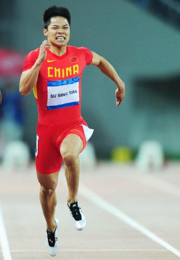 全運會百米預賽蘇炳添10秒23輕鬆晉級 陳冠鋒10秒22排名預賽第一