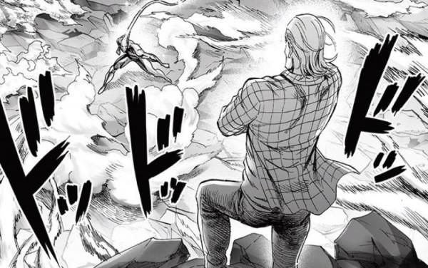 一拳超人199：king“召喚”餓狼瞬間幹翻天然水和白精，琦玉登場