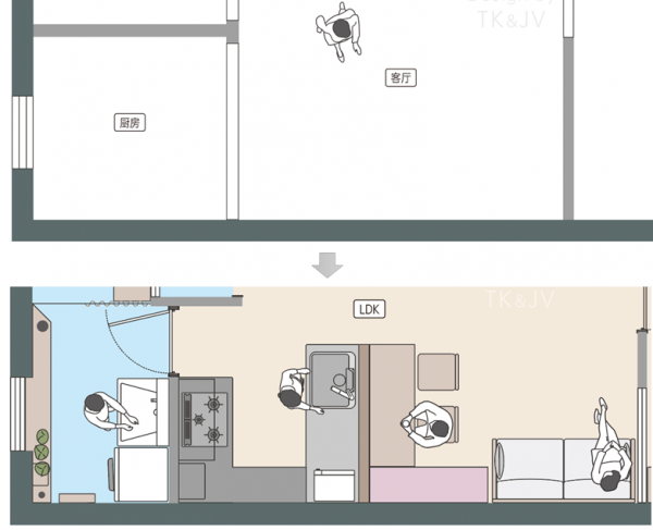 讓每一寸空間都變幸福的日式公寓