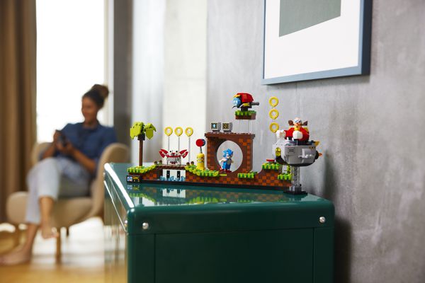 樂高推出《刺蝟索尼克》積木套裝 完美再現綠山地帶