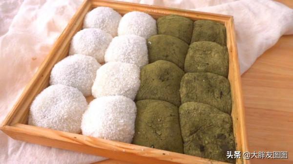 如果你有糯米粉，快收藏這食譜，兩種口味的糯米餈，做法太簡單了