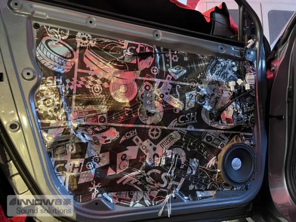 上海音豪大眾朗逸汽車音響改裝德國彩虹EL-C6.2兩分頻 上海音豪大眾朗逸汽車音響改裝德國彩虹EL-C6.2兩分頻