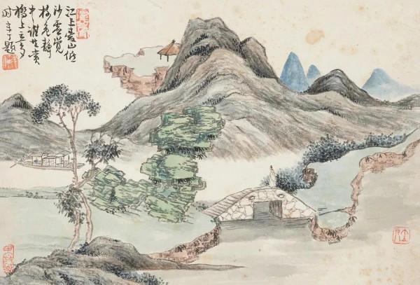 云溪一帶淨無沙 門對青山是我家 云溪一帶淨無沙 門對青山是我家