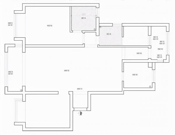 119㎡陽光充足，幸福三居室