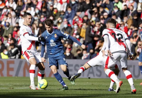 猛攻無果,西班牙人0-1客負巴列卡諾 猛攻無果,西班牙人0-1客負巴列卡諾