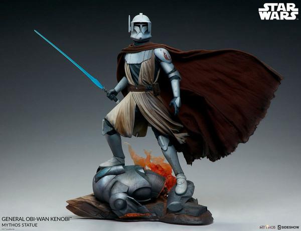 Sideshow歐比旺將軍1/6可動人偶,星球大戰世界的白甲銀槍上將軍 Sideshow歐比旺將軍1/6可動人偶,星球大戰世界的白甲銀槍上將軍