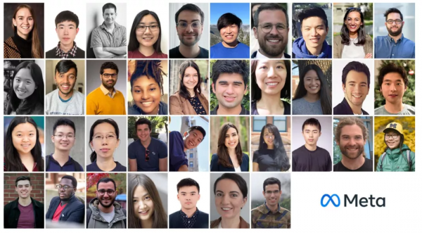Meta 2022博士獎學金計劃公佈，華人學者佔四成