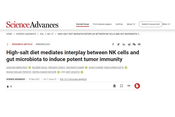 顛覆常識，高鹽飲食能抑制癌細胞生長，是真的嗎？研究給出了答案