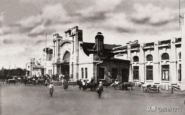 哈爾濱火車站，百張歷史老照片，四代站舍更替，你不一定見過
