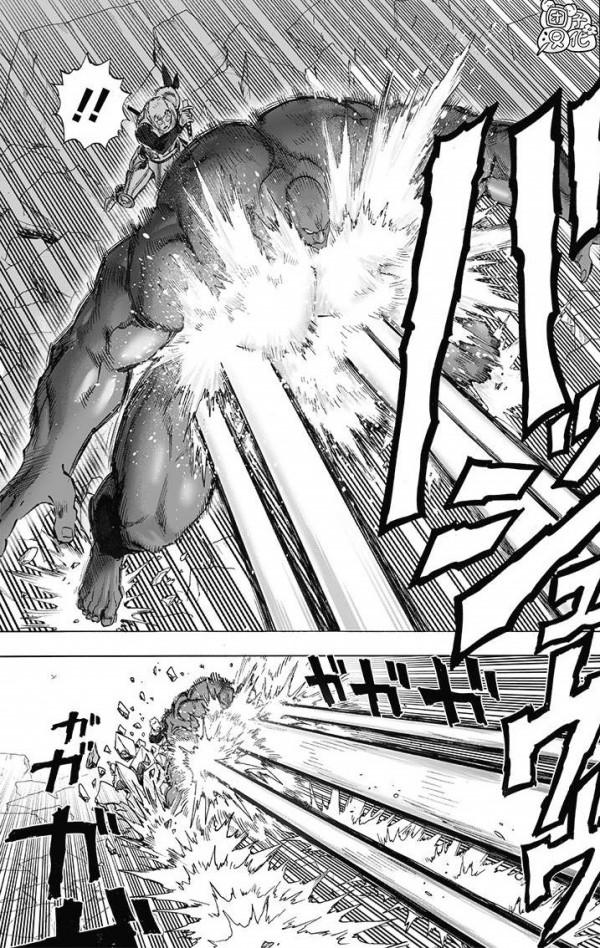 一拳超人漫畫189，黑光無解肌肉防禦，黑精一打四S英雄