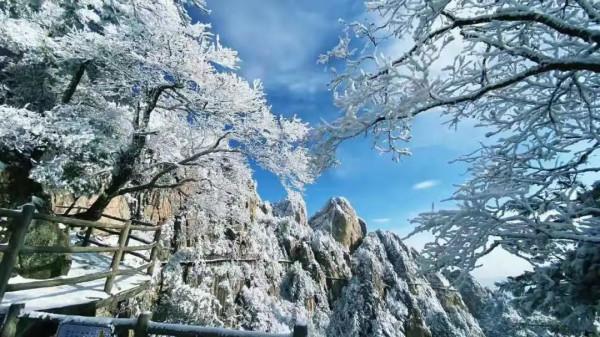 來道教名山老君山看看雪，睹一下盛世美顏